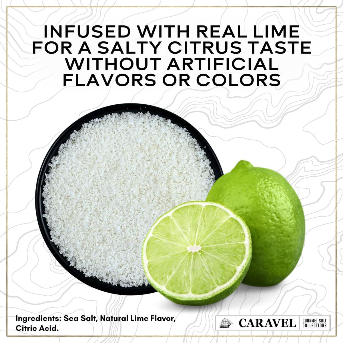 Lime Sea Salt - 5 oz Shaker