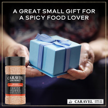 Ghost Pepper Sea Salt - 5 oz Shaker