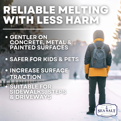 Natural Ice & Snow Melt - Pet & Kid Safe