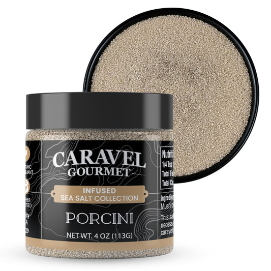 Porcini Sea Salt - 4 oz Chef Jar