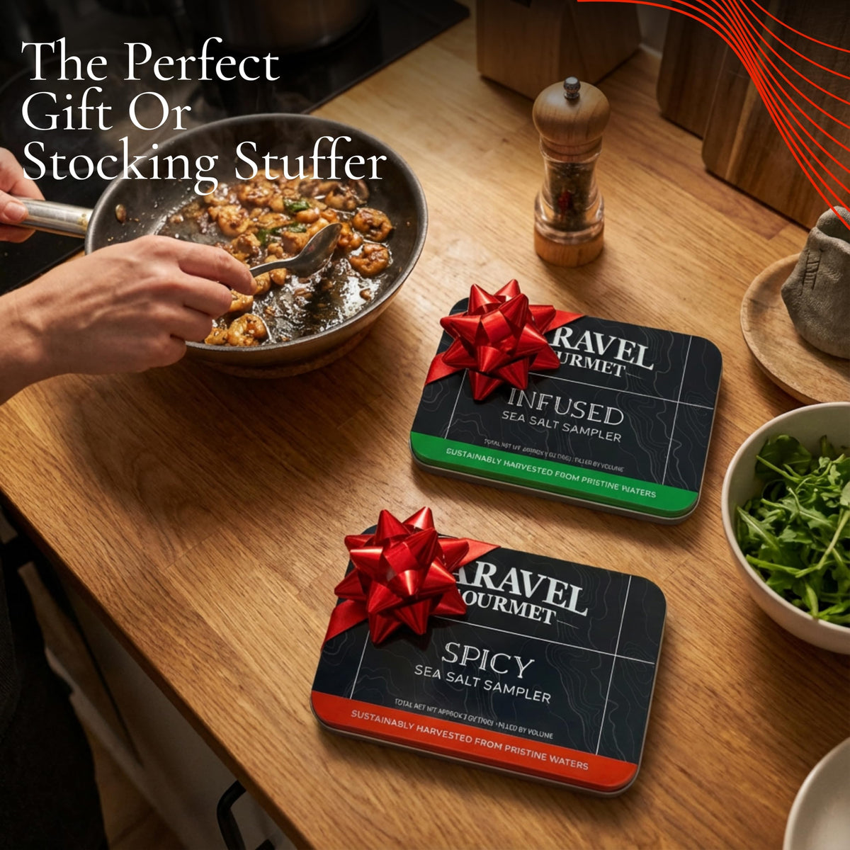 Infused & Spicy Sea Salt Sampler - 12 Flavors