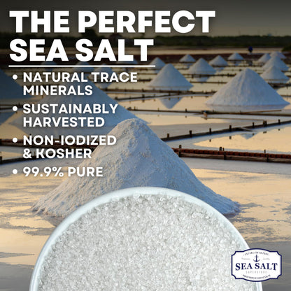 Coarse Grain Sea Salt 40 Pound Bag, product detail image 3