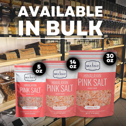 Pink Himalayan Salt, Coarse Grain Grinder Refill, 5 lb pouch - image 5