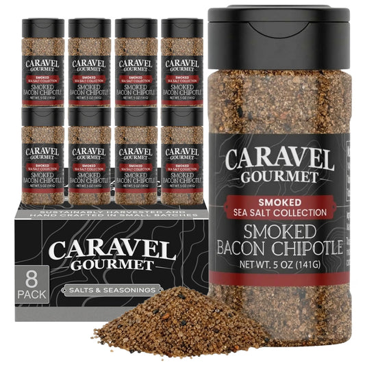 Smoked Bacon Chipotle Sea Salt - Shaker - Case Pack - 8 units