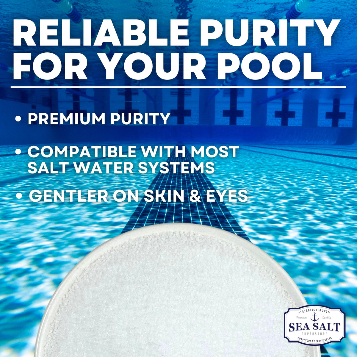 Pool Salt 40 lb Box, product detail image 2