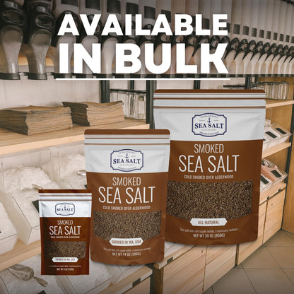 Smoked Sea Salt 14 oz Pouch, product detail image 5