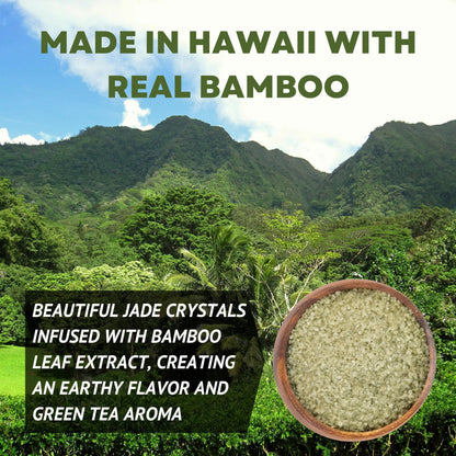 Hawaiian Sea Salt Combo - Black Lava, Alaea Red & Bamboo Jade - 14 oz Pouch 3-Pack