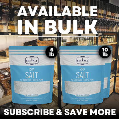 Spa Sea Salt 5 lb Pouch, product detail image 6