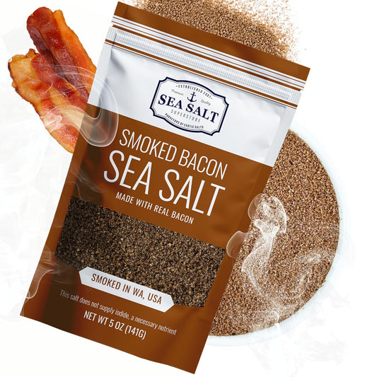 Smoked Bacon Sea Salt 5 oz Pouch