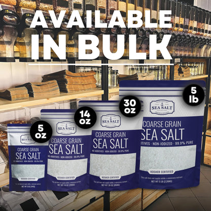 Sea Salt Coarse Grain - 30 oz Pouch, product detail image 5