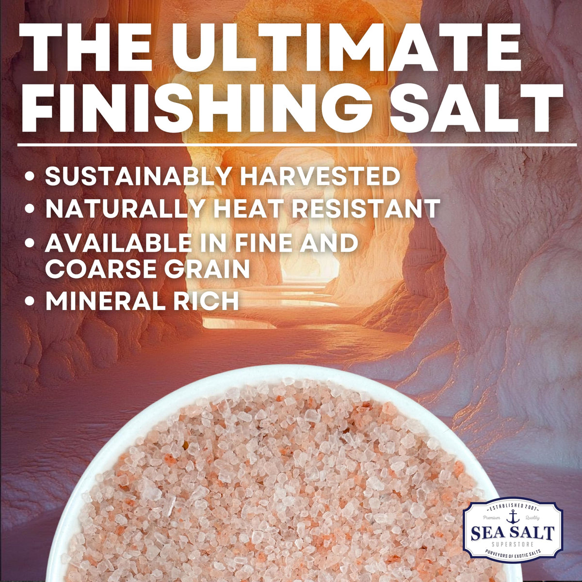 Himalayan Pink Salt Grinder Refill - 30 oz Pouch, product detail image 2