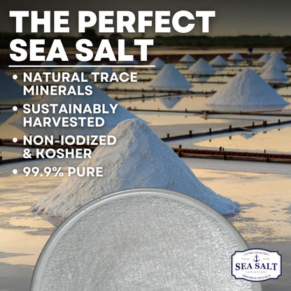 Sea Salt Fine Grain - 30 oz Pouch, product detail image 2