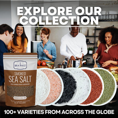 Smoked Sea Salt 14 oz Pouch, product detail image 6