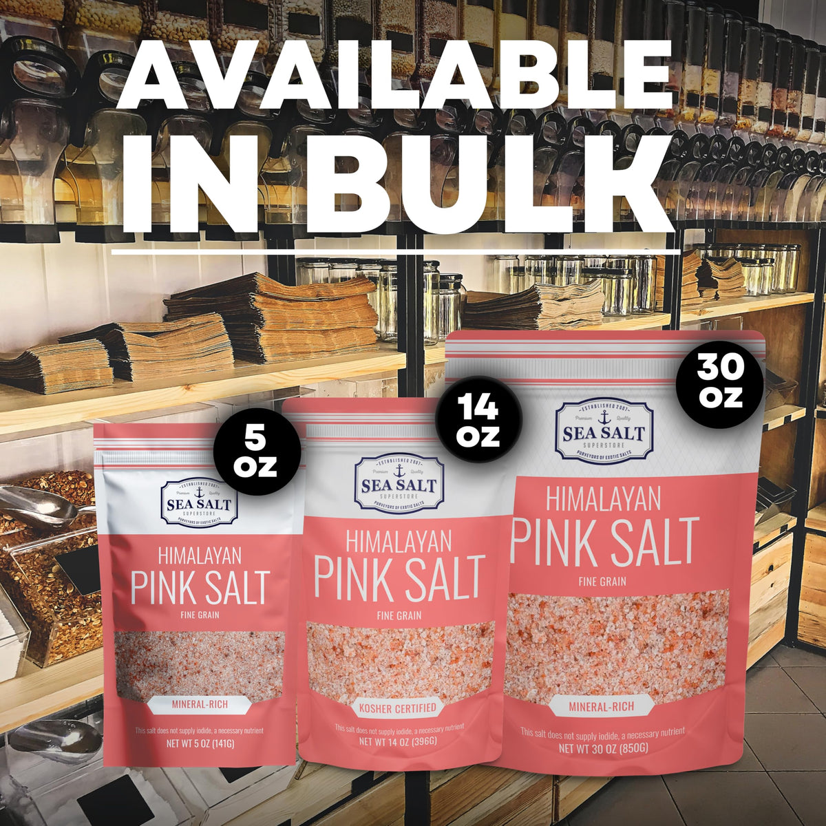 Pink Himalayan Fine - 5 lb Pouch, product detail image 5
