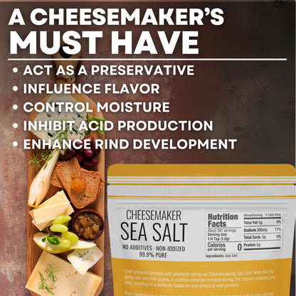 Cheesemaker Sea Salt - 30 oz Pouch, product detail image 4