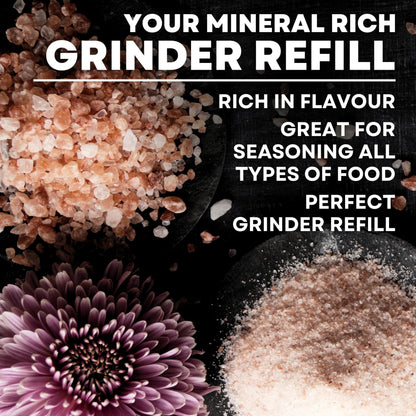 Pink Himalayan Salt, Coarse Grain Grinder Refill, 14 oz pouch - image 3