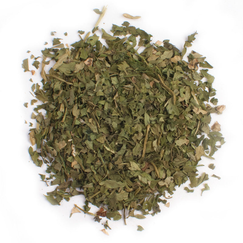 FANCY CHERVIL - 10 lb bag / box of dried chervil herb, known for its aromatic flavor and culinary versatility.