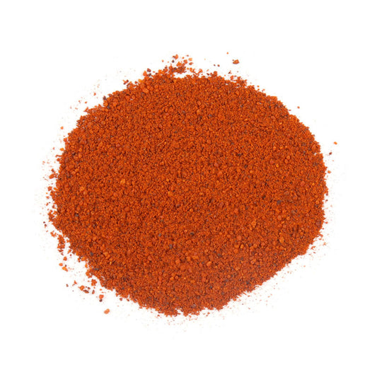 ANNATTO SEED, GROUND - 10 lb bag / box each, finely milled vibrant orange-red spice for cooking.