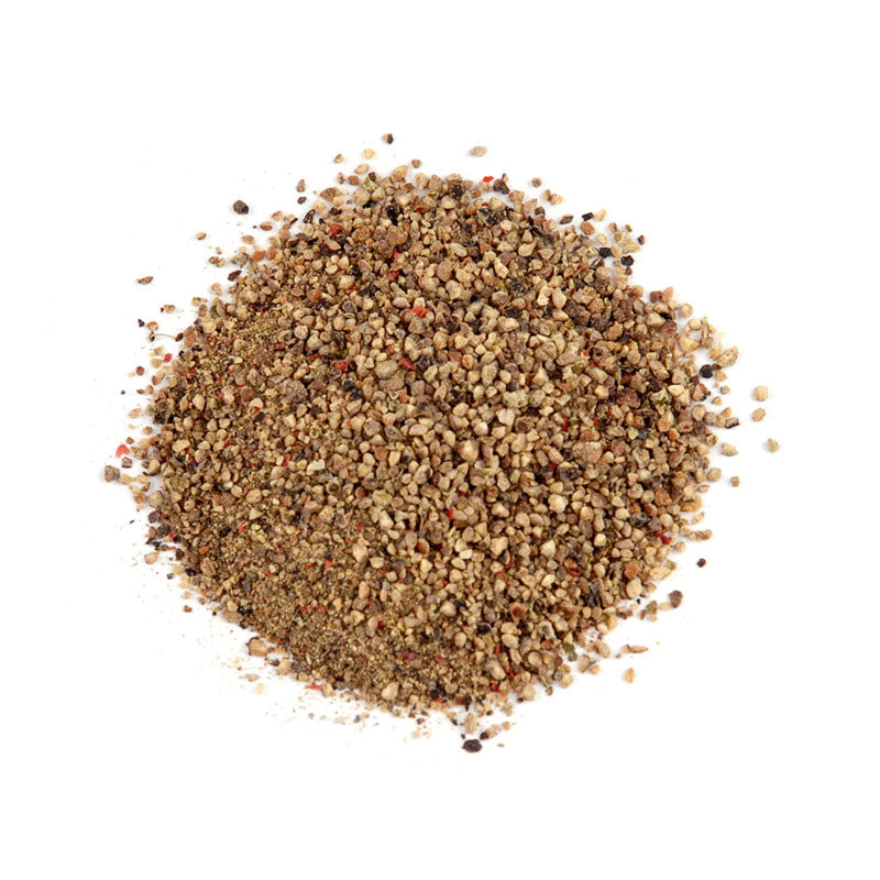 GROUND FIVE PEPPERCORNS BLEND - 10 lb bag / box each, a premium mix of five peppercorns in a fine grinding.